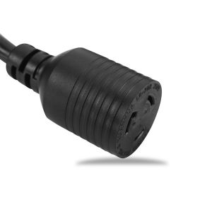Twist Lock L6-20P 20AMP Plug to NEMA 6-20R or 6-15R Receptacle ETL Listed 3FT