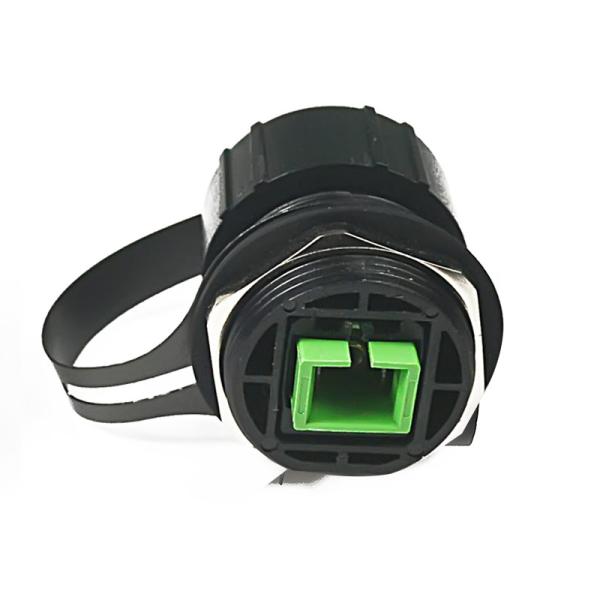 Quality Fiberhub enclosure ODVA SC/LC/MPO IP67 Bulkhead Inline Adapter wholesale
