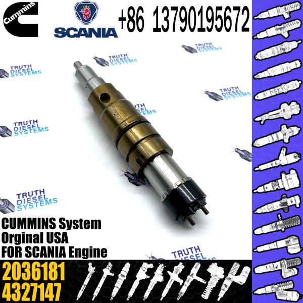 Common Rail Fuel Injector 1846348 2488244 2036181 2030519 574422 574232 2036181 for Cummins Scania