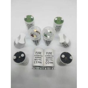 factory direct led starter for led t8 tubes fuse starter CE Rohs lamp led tube