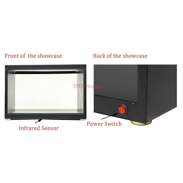 32inch 180 Degree Holo Cube 3D Hologram Showcase Display Full HD Hologram Pyramid Display