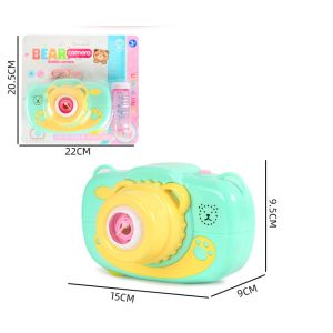 3xAA Bubble Machine Camera 240g environmentally friendly materials With LED