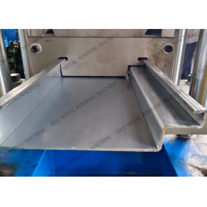 China Trapezoidal Metal Roofing Sheet Forming Machine 3 Phases Plc Control System on sale