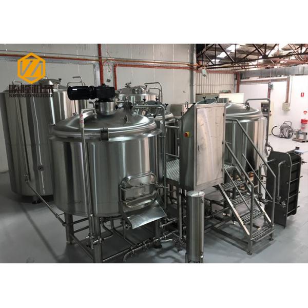 Quality Beer Processing Small Brewery Equipment 500L / 1000L Convenient Operation wholesale