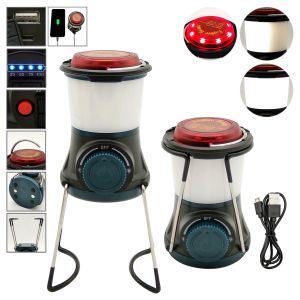 Cheap Multi Function Portable Rechargeable Lantern 75x74x110mm Folded 95x74x190mm Unfolded for sale