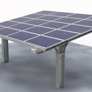 Renovation-Friendly Steel Single Column Bracket for Commercial Solar Carport
