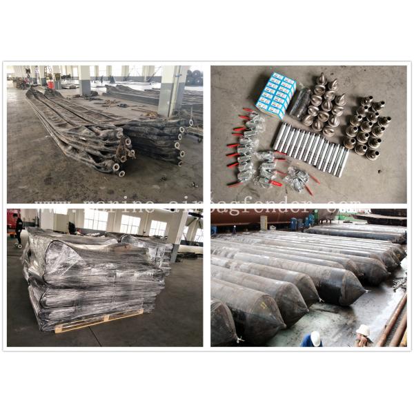 Ship Upgrading Docking Inflatable Marine Airbags Environment Friendly