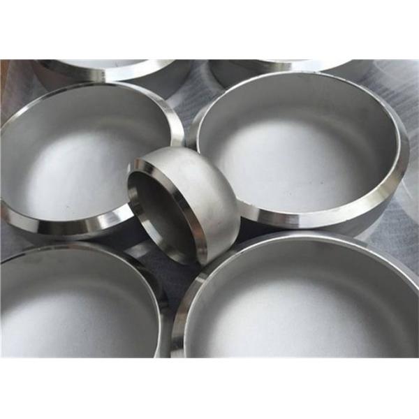Butt Weld Ss306 Sch40 6 Stainless Steel Pipe Caps Cold Pressing