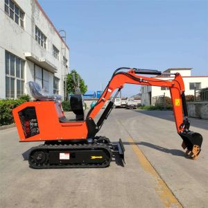 Yanmar Kubota Small Excavator Machine 1 Ton Towable Backhoe Micro Digger