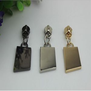 Professional hardware factory new design NO.5 hot sale zinc alloy nickel color