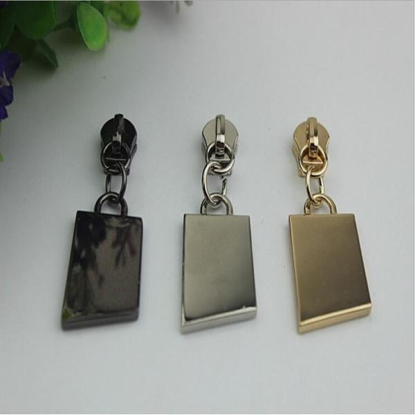 Professional hardware factory new design NO.5 hot sale zinc alloy nickel color