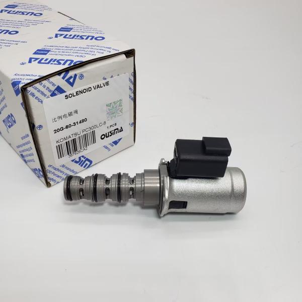20G-60-31480 Excavator Solenoid Valve For Komatsu PW130 PW160 PW180 PW200 PW220