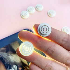 Flexible and Durable Silk Screen Transparent Silicone Buttons for Custom Designs