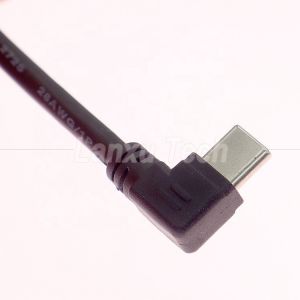 1m 2m 3m 5m Data Charging 90 Degree Up Down Left Right Angle USB to Type C