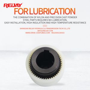 Nylon Sleeve Gear Couplings For Construction Machinery Hydraulic Systems