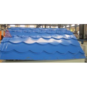 Beaver Roof Glazed Tile Roll Forming Machine Easy Operation High Speed