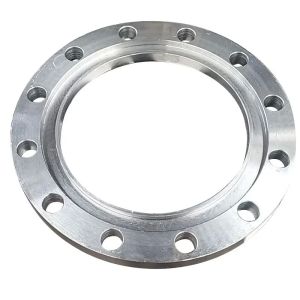 Gr5 Alloy Titanium Flat Welding Flange Class 150 Slip On Flange Natural Gas Pipe