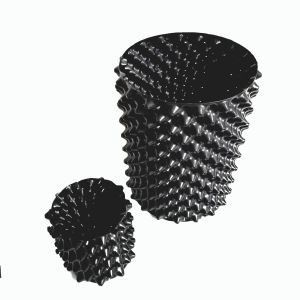 HDPE material black plastic root control pots for weeping willow