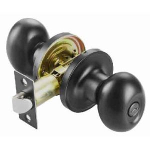 Cheap Adjustable Backset Knob Door Lock C4 Keyway Changeable Square Corner Faceplate 1&quot;x2-1/4&quot; 25x57mm for sale