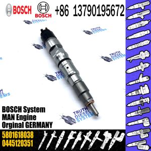 China Common Rail Fuel Injector 0445120349 0445120350 0445120351 Diesel Engine Injector 5801618038 For Bosh on sale