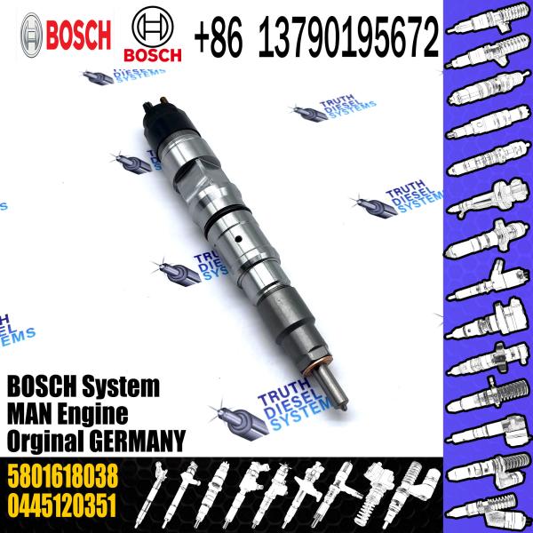 Common Rail Fuel Injector 0445120349 0445120350 0445120351 Diesel Engine