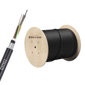 Direct Duct GYTY53 Fiber Optic Cable 12 24 36 48 core Stranded laying wiring