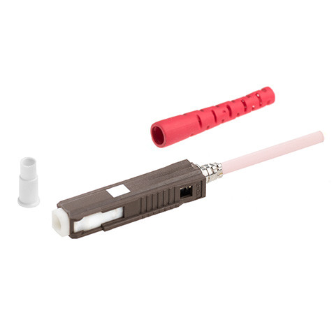 High Return Loss MU Fiber Optic Connectors Low Environmental Sensitivity