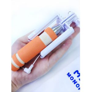 NEW MINI portable selfie stick monopod with foldable clip