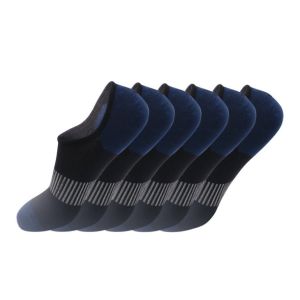 Customized Cotton Men'S Ankle Length Socks Summer Breathable Boat Invisible