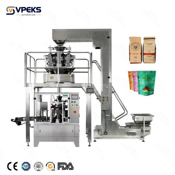 Automatic 2 Head Linear Weigher Weighing Filling Machine For Powder/Granule