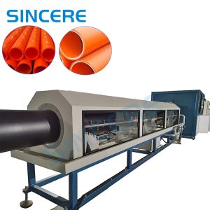 HDPE PE PP MPP Electricity Conduit Plastic Pipe Extrusion Line Tube Making