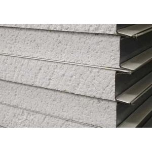 Lightweight EPS Coolroom Panels Composite Foam Sandwich Customized