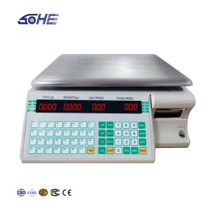 Cheap SOHE SHW-TMA Barcode Table Scale Cash Register Durable Stainless Steel Design with 1 for sale