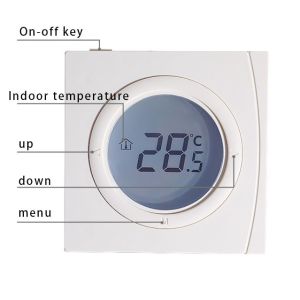 Intelligent Under Floor Heating Thermostat 1200W 10A Anti Freezing