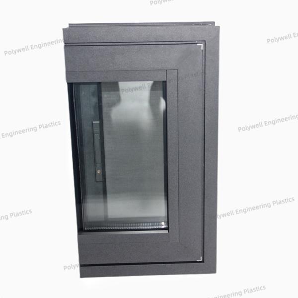 Energy Saving Aluminum Frame System Window Residential Double Glazed Aluminum