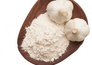 China 80 - 100 Mesh Organic Dehydrated Garlic Powder 4 Months Long Shelf Life on sale