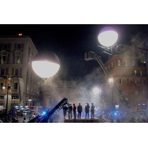 Daylight HMI Balloon Lights , Outdoor Balloon Lights 5600k Electronic Flicker