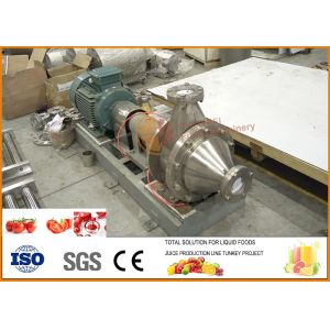 Complete Tomato Processing Line 1965t/h Cooling water Consumption