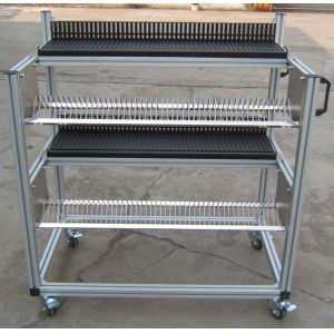 Lightweight / Durable FUJI NXT Feeder Trolley , Juki Feeder Trolley Storage Cart