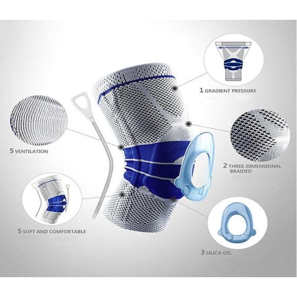 Knee Support Bracket Adjustable Patella Basketball Safety Shoulder Strap