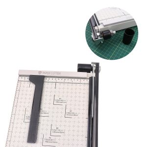 A4 Desktop Guillotine Paper Cutter Trimmer Cutting thickness 12 Sheets 80gsm 1