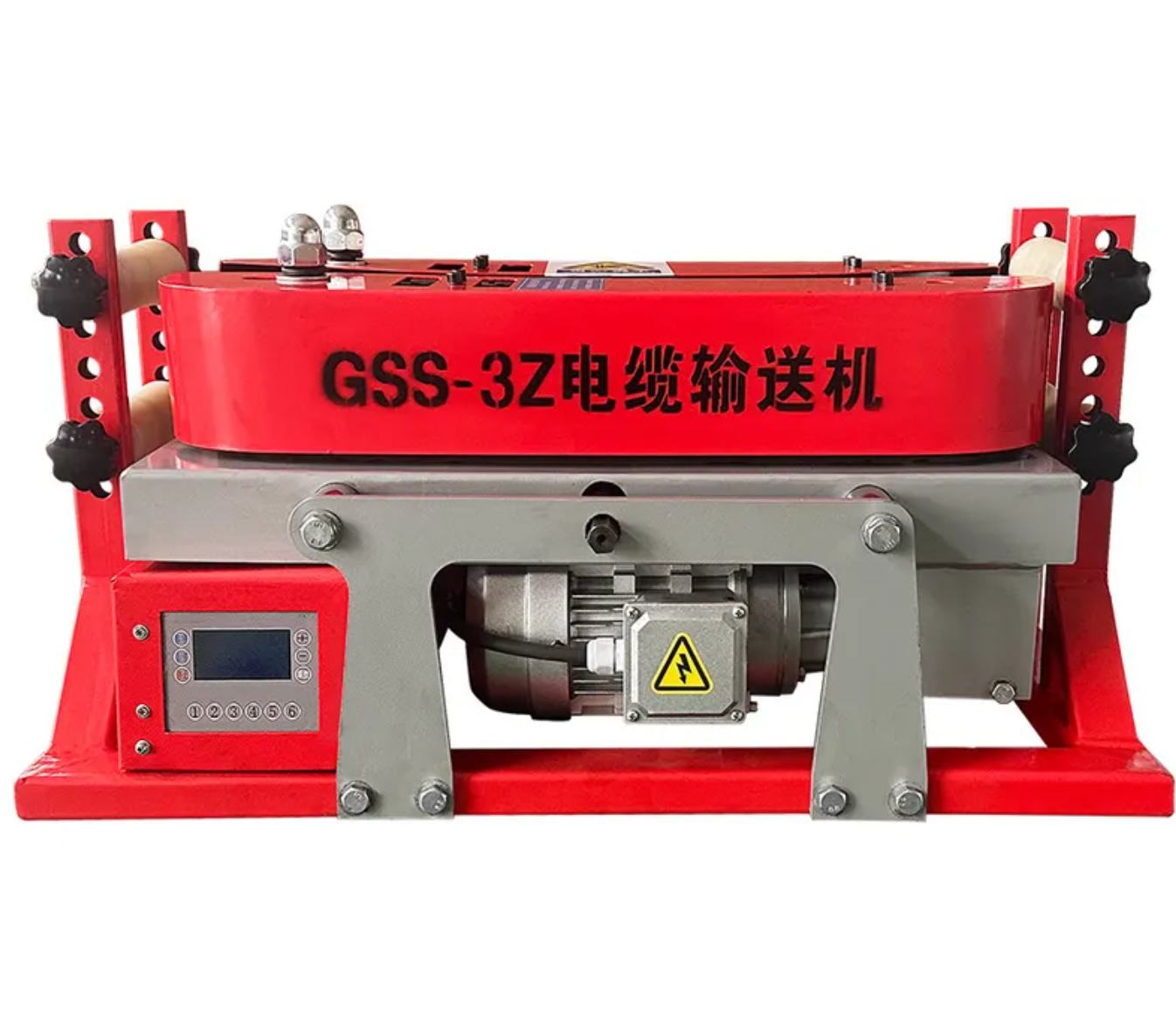 GSS-3 Electric Cable Pulling Machine with 7kN Pulling Force, CE Certified & Compact Design for Underground Power Cable Installation