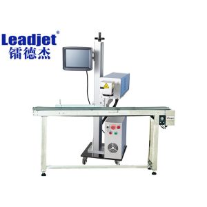 Leadjet Co2 Flying Laser Marking Machine , Online Batch Coding Machine For