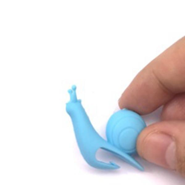 Customized Shape Silicone Glass Markers , No Plasticizer Stemless Wine Glass