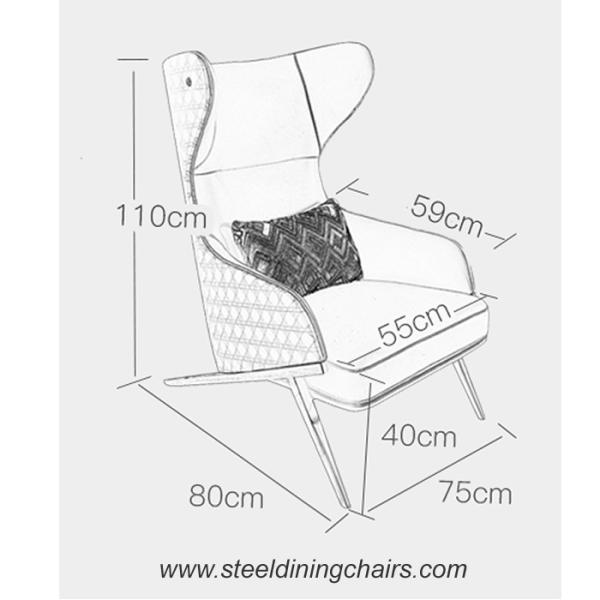 Nordic European Hotel Armchair