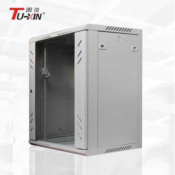 600mm * 600mm Small Server Rack Cabinet , Dustproof 15U Rack Mount Server