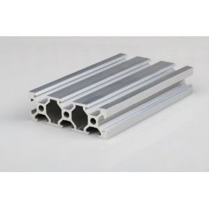 Black Anodized 6063 / 6065 V Slot Extruded Aluminium Profiles With OEM / ODM