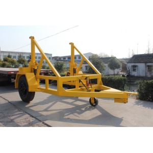 China 80KN Hydraulic Underground Cable Installation Equipment Wire Reel Trailer on sale