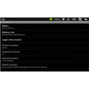 32GB TF Card 8" MID Touch Netbook Screen TFT Lcd Google Android With Stereo