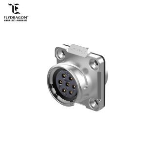 Certificated IP65/IP67 7Pin Metal Underwater Circular Connector